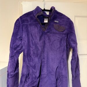 Patagonia Deep Purple Snap-T Fleece